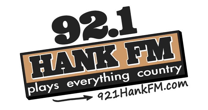 92.1 Hank FM Logo 1
