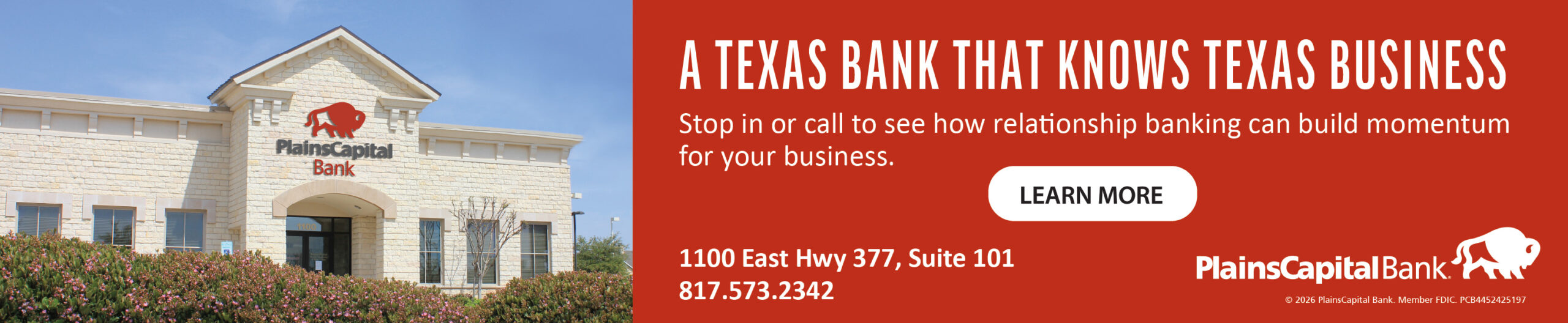 4452425197 PCB 2026 Granbury Chamber Digital Ad